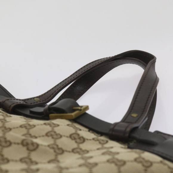 GUCCI GG Canvas Hand Bag Beige 106251 Auth ep3361 - Picture 14 of 16
